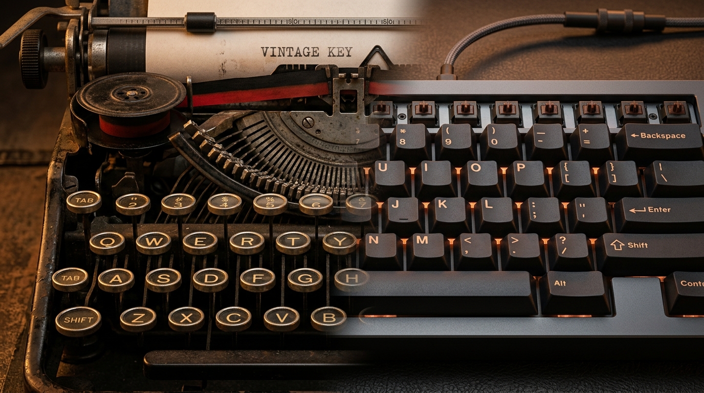 Por Que o Teclado Tem o Layout QWERTY e Não a Ordem Alfabética? A Curiosa História da Digitação