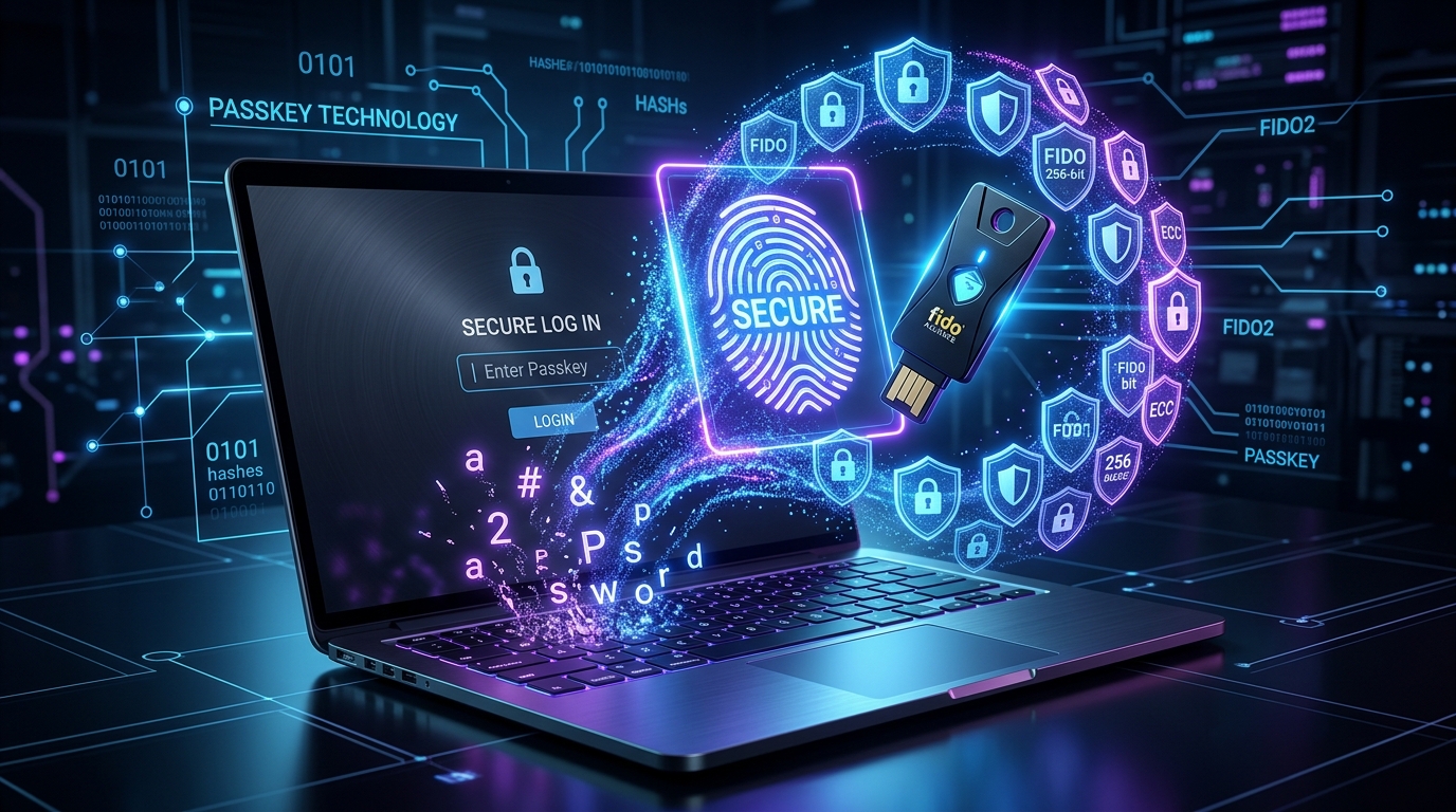 O Fim das Senhas Tradicionais: Como Funcionam as Passkeys e a Nova Era da Cibersegurança