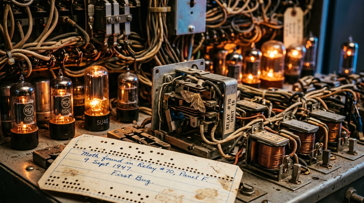 Por Que o Primeiro Bug da História Foi um Inseto Real e Outras Curiosidades da Computação